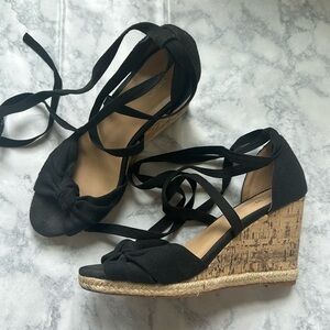 Apt. 9 lace up wedges